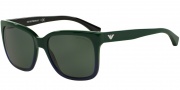 Emporio Armani EA4042 Sunglasses Sunglasses - 534971 Green Gradient Blue on Black / Grey Green