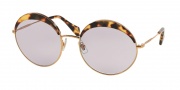 Miu Miu 51QS Sunglasses Sunglasses - 7S03F2 Light Havana / Lilac