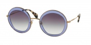 Miu Miu 50QS Sunglasses Sunglasses - TIF4W1 Transparent Lilac / Violet Gradient