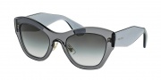 Miu Miu 11PS Sunglasses Sunglasses - ROY0A7 Transparent Grey / Grey Gradient