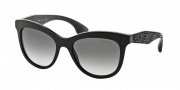 Miu Miu 10PS Sunglasses Sunglasses - 1AB0A7 Black / Grey Gradient