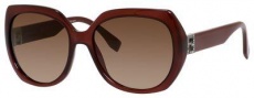 Fendi 0047/S Sunglasses Sunglasses - 0MKG Burgundy (D8 brown gradient lens)