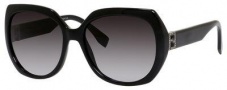 Fendi 0047/S Sunglasses Sunglasses - 0D28 Shiny Black (9O dark gray gradient lens)