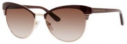 Marc by Marc Jacobs MMJ 398/S Sunglasses Sunglasses - 01QQ Red Gold (JD brown gradient lens)