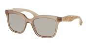 Miu Miu 09PS Sunglasses Sunglasses - MAR3D2 Opal Beige / Light Brown