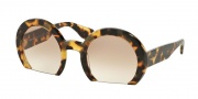 Miu Miu 07QS Sunglasses Sunglasses - 7S01L0 Light Havana / Brown Gradient