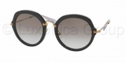 Miu Miu 05QS Sunglasses Sunglasses - 1AB3H0 Black / Brown Gradient Lilac