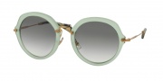 Miu Miu 05QS Sunglasses Sunglasses - TV21E0 Opal Green Sand / Green Gradient