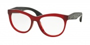 Miu Miu 08NV Eyeglasses Eyeglasses - TKW1O1 Opal Bordeaux