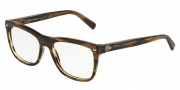 Dolce & Gabbana DG3226 Eyeglasses Eyeglasses - 2925 Striped Brown