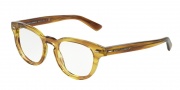 Dolce & Gabbana DG3225 Eyeglasses Eyeglasses - 2927 Striped Yellow