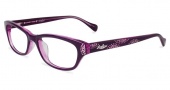 Lucky Brand Swirl Eyeglasses Eyeglasses - Purple