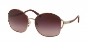 Michael Kors MK1004B Sunglasses Palm Beach Sunglasses - 10038H Rose Gold / Burgundy Gradient