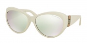 Michael Kors MK2002 Sunglasses Waikiki Sunglasses - 303045 White / Silver Flash
