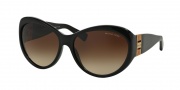 Michael Kors MK2002QM Sunglasses Brazil Sunglasses - 300513 Black / Dark Brown Gradient