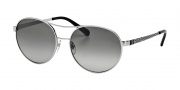 Tory Burch TY6037 Sunglasses Sunglasses - 304411 Silver / Grey Gradient