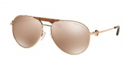 Michael Kors MK5001 Sunglasses Zanzibar Sunglasses - 1003R1 Rose Gold / Rose Gold Flash