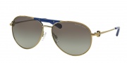 Michael Kors MK5001 Sunglasses Zanzibar Sunglasses - 100411 Gold / Grey Gradient