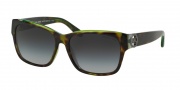 Michael Kors MK6003 Sunglasses Salzburg Sunglasses - 300211 Tortoise / Green / Grey Gradient
