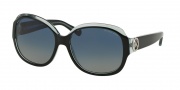 Michael Kors MK6004 Sunglasses Kauai Sunglasses - 30011H Black / Blue / Blue Green Polarized
