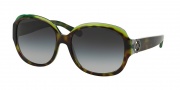 Michael Kors MK6004 Sunglasses Kauai Sunglasses - 300211 Tortoise / Green / Grey Gradient