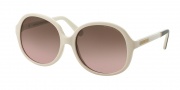 Michael Kors MK6007 Sunglasses Tahiti Sunglasses - 301214 White / Black / Brown Rose