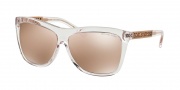 Michael Kors MK6010 Sunglasses Benidorm Sunglasses - 3014R1 Rose Gold Crystal / Rose Gold Flash