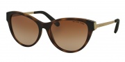 Michael Kors MK6014 Sunglasses Punte Arenas Sunglasses - 302113 Dark Tortoise / Brown Gradient