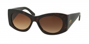 Coach HC8127 Sunglasses Charley Sunglasses - 512013 Dark Tortoise / Brown Gradient