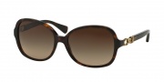 Coach HC8123 Sunglasses Cole Sunglasses - 510513 Dark Tortoise / Brown Gradient