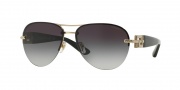 Versace VE2159B Sunglasses Sunglasses - 12528G Pale Gold / Grey Gradient