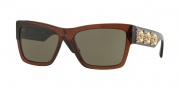 Versace VE4289 Sunglasses Sunglasses - 513073 Transparent Brown / Brown