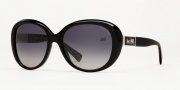 Coach HC8120 Sunglasses Carter Sunglasses - 5261T3 Black / Grey Gradient Polarized