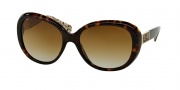 Coach HC8120 Sunglasses Carter Sunglasses - 5262T5 Dark Tortoise / Brown Gradient Polarized
