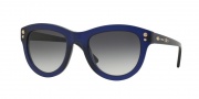 Versace VE4291 Sunglasses Sunglasses - 51388G Matte Transparent Blue / Grey Gradient