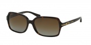 Coach HC8116 Sunglasses Blair Sunglasses - 5001T5 Dark Tortoise / Brown Gradient Polarized