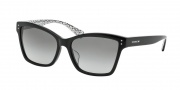 Coach HC8107F Sunglasses Archie Sunglasses - 521411 Black / Grey Gradient