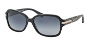 Coach HC8105 Sunglasses Amber Sunglasses - 5226T3 Black / Grey Gradient Polarized