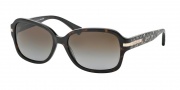 Coach HC8105 Sunglasses Amber Sunglasses - 5227T5 Dark Tortoise / Dark Brown Gradient Polarized
