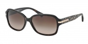 Coach HC8105 Sunglasses Amber Sunglasses - 522713 Dark Tortoise / Dark Brown Gradient