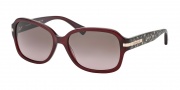 Coach HC8105 Sunglasses Amber Sunglasses - 523614 Burgundy / Brown Rose Gradient