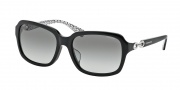 Coach HC8104F Sunglasses Ashley Sunglasses - 521411 Black / Grey Gradient