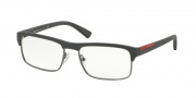 Prada Sport PS 06FV Eyeglasses Eyeglasses - TFZ1O1 Grey Rubber