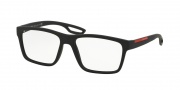 Prada Sport PS 07FV Eyeglasses Eyeglasses - UAP1O1 Black Rubber