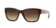 Burberry BE4188 Sunglasses Sunglasses - 350613 Dark Havana / Brown Gradient