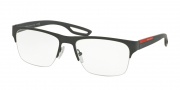 Prada Sport PS 55FV Eyeglasses Eyeglasses - TIG1O1 Grey Rubber