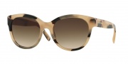 Burberry BE4187 Sunglasses Sunglasses - 350113 Light Brown / Brown Gradient