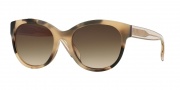 Burberry BE4187 Sunglasses Sunglasses - 350213 Light Brown / Brown Gradient