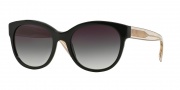 Burberry BE4187 Sunglasses Sunglasses - 35078G Black / Grey Gradient