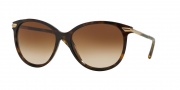 Burberry BE4186 Sunglasses Sunglasses - 300213 Dark Havana / Brown Gradient